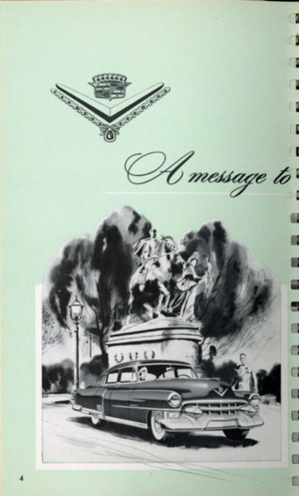 1953 Cadillac Salesmans Data Book Page 50
